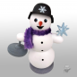 Preview: Kuhnert 35029 Schneemann mit Eisstock